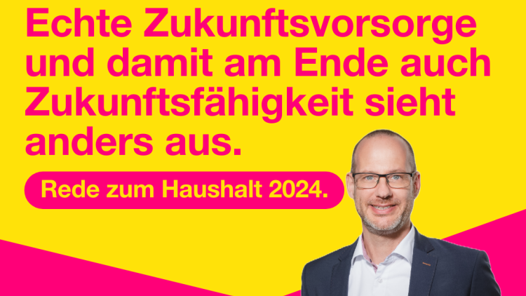 FDP Eslohe Rede zum Haushalt 2024 Thorsten Beuchel